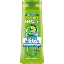 Carica l'immagine nel visualizzatore di Gallery, Garnier Fructis Shampoo Fortificante, Per Capelli Normali, Per Capelli Forti e Luminosi, Con Estratto di Pompelmo e Vita