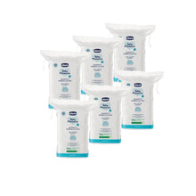 Carica l'immagine nel visualizzatore di Gallery, Chicco Baby Moments Quadrotti in Cotone Morbido, 360 Pezzi, 100% Cotone Puro, Multipack 6x60, Pacco scorta