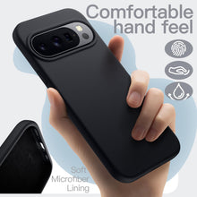 Carica l'immagine nel visualizzatore di Gallery, JETech Cover in Silicone per Google Pixel 10/10 Pro, Nero Ossidiana