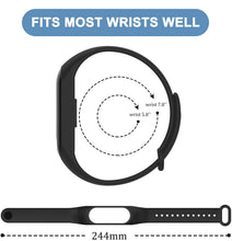 Carica l'immagine nel visualizzatore di Gallery, BANGTING 20 Pezzi Cinturino Compatibile con Xiaomi Mi Band 4 / Xiaomi Mi Band 3, Braccialetto Ricambio Bracciali Cover M