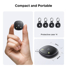 Carica l'immagine nel visualizzatore di Gallery, UGREEN FineTrack Mini DUO 2 Supporto iOS Find My o Android Find Hub 1 Pezzo