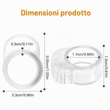 Carica l'immagine nel visualizzatore di Gallery, 10 Pz Fermaporta per Maniglia, Paracolpi Porta, Fermaporta Protezioni per Maniglia della Porta, Tamponi per Maniglie in 