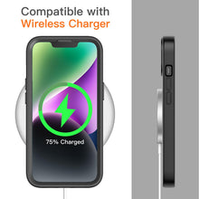 Carica l'immagine nel visualizzatore di Gallery, JETech Cover per iPhone 14, Protezione 360°, Nero