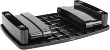 Carica l'immagine nel visualizzatore di Gallery, Amazon Basics Supporto Rialzato per Monitor Regolabile in Altezza con Organizer, Design Impilabile a 3 Livelli, Plastica ABS, Supporta fino a 10,0kg, per Monitor e Laptop, Nero