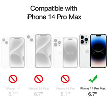 Carica l'immagine nel visualizzatore di Gallery, JETech Pellicola Protettiva per iPhone 14 Pro Max, 3 Pezzi