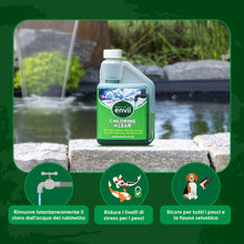 Carica l'immagine nel visualizzatore di Gallery, envii Chlorine Klear, Depuratore Naturale per Laghetti e Condizionatore d’Acqua - Elimina Cloro e Rendere l’Acqua del Ru