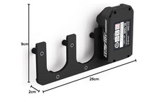 Carica l'immagine nel visualizzatore di Gallery, NewGround Designs Supporto a Parete per Batteria per Makita 18 V - 14.4 V - Supporto - Supporto Batteria (3 Batterie)