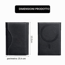 Carica l'immagine nel visualizzatore di Gallery, Portafoglio Magnetico per Telefono in Pelle Elegante Porta Carte di Credito per Smartphone Accessorio Moderno per Uomini