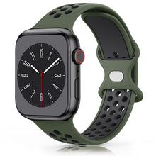 Carica l'immagine nel visualizzatore di Gallery, Meliya Cinturino per Apple Watch 45mm 44mm 46mm 49mm 42mm 41mm 40mm 38mm, Cinturino in Silicone per iWatch Series 10 9 8