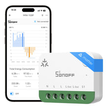 Carica l'immagine nel visualizzatore di Gallery, SONOFF MINI-1GSP Relè WiFi Matter con Misurazione Energia