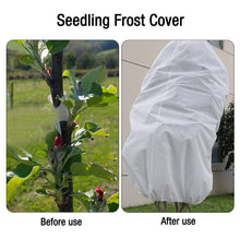 Carica l'immagine nel visualizzatore di Gallery, Telo Antigelo Piante, Copertura Invernale Antigelo per Piante con Coulisse, Borsa Protettiva per Giardino, Cappuccio Pro