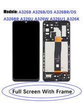 Carica l'immagine nel visualizzatore di Gallery, Display Schermo per Samsung A32 5G A326B A326B/DS con Cornice