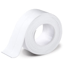 Carica l'immagine nel visualizzatore di Gallery, Romon Nastro Sigillante Impermeabile, Nastro Bordo Autoadesivo in PVC per Piastrelle da Cucina,Bordo Vasca da Bagno (Bia