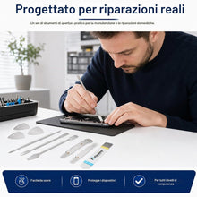 Carica l'immagine nel visualizzatore di Gallery, 9 Utensili per Smontaggio Elettronica, Strumenti di Riparazione per Telefoni Cellulari in Inossidabile, Strumento di Ape