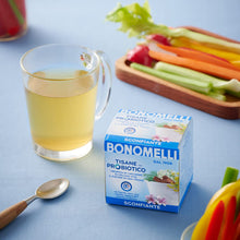 Carica l'immagine nel visualizzatore di Gallery, Bonomelli Tisana Probiotica Sgonfiante, Confezione da 10 Filtri, con Finocchio, Anice e Carvi, Integratore Alimentare, F