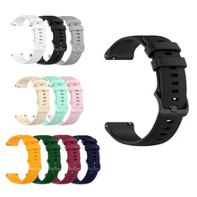 Carica l'immagine nel visualizzatore di Gallery, OcioDual Cinturini per Orologi in Silicone, Sgancio Rapido, Compatibili con Modelli Universali da 20mm-22mm-18mm, Ricamb