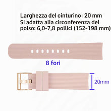 Carica l'immagine nel visualizzatore di Gallery, Cinturino Compatibile con Samsung Galaxy Watch 3 41mm,Silicone