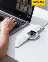 Carica l'immagine nel visualizzatore di Gallery, Lamicall Caricatore Magnetico Per Apple Watch, Supporto Ricarica per iWatch