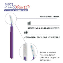 Carica l'immagine nel visualizzatore di Gallery, Pikdent Scovolini Interdentali - Prova E Trova La Tua Misura - Scovolini Assortiti - Lo Stuzzicolino, Colori Assortiti, 