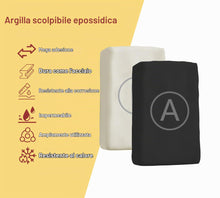 Carica l'immagine nel visualizzatore di Gallery, Stucco Epossidico Bicomponente, 280g Stucco per Plastica, Pasta Modellabile per Ripara Plastica, Legno, Piastrelle, Cera