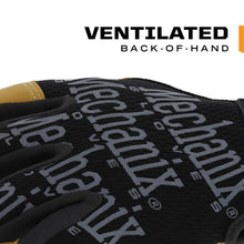Carica l'immagine nel visualizzatore di Gallery, Mechanix Wear - Material4X Original Guanti, Nero, Medium