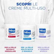 Carica l'immagine nel visualizzatore di Gallery, Mixa Urea Cica Repair+ Crema Corpo Rigenerante per Pelle Secca, 400 ml