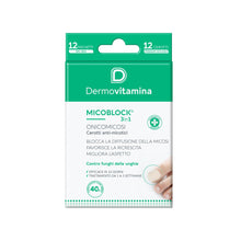 Carica l'immagine nel visualizzatore di Gallery, Dermovitamina - Micoblock Onicomicosi Cerotti - Confezione da 12 Patch