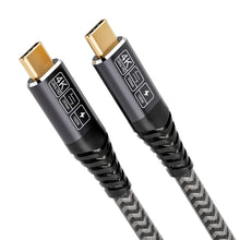 Carica l'immagine nel visualizzatore di Gallery, CAKOBLE Cavo 20 Gbps USB Type-C 3.2 Gen2, 100W 20V/5A Ricarica Rapida, Trasmissione Video 4K @ 60Hz Per Tablet, Hub, Tel