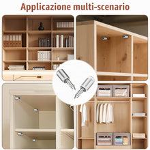 Carica l'immagine nel visualizzatore di Gallery, 20 Pezzi Supporti Per Mensole, Perni per Mensola, Perni Per Mensole Mensola Armadio, Staffe per Mensoles con Manicotto i