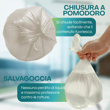 Carica l'immagine nel visualizzatore di Gallery, VIRSUS 30 Sacchi Trasparenti per Spazzatura Resistenti Rotoli Ambra 90x120 120 Litri