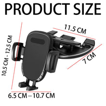 Carica l'immagine nel visualizzatore di Gallery, JNNJ Supporto per Telefono Con Slot per CD Auto, Supporto Del Telefono Dell'automobile Regolabile a 360° Culla Del Suppo