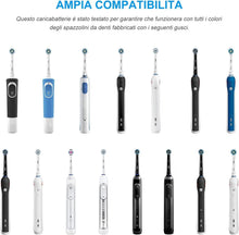 Carica l'immagine nel visualizzatore di Gallery, BERLS Caricatore per Oral-B Spazzolino Elettrico Modello 3757, Compatibile Oral B iO 4n/ 5n/ iO 6/ Pro 600/650(UK)/2 250