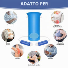 Carica l'immagine nel visualizzatore di Gallery, 1 Pezzi Aiuto per Indossare Calze, Metti Calze per Anziani (Blu)