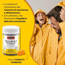 Carica l'immagine nel visualizzatore di Gallery, SWISSE Ultiboost Equilibrio C Gommose - Vitamina C per Supporto Sistema Immunitario Adulti, Integratori con Prebiotici p