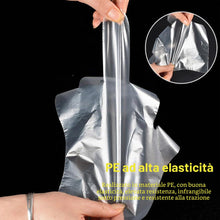 Carica l'immagine nel visualizzatore di Gallery, 300 pcs Guanti in plastica trasparente monouso guanti trasparenti per la cucina la pulizia la colorazione dei capelli