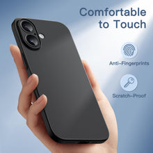 Carica l'immagine nel visualizzatore di Gallery, JETech Cover Ultra Slim per iPhone 16, Nero