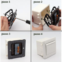Carica l'immagine nel visualizzatore di Gallery, CTRICALVER 10 pezzi 118 tipo interruttore a cassetta riparatore asta di supporto accessori per elettricisti, strumento d