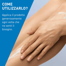 Carica l'immagine nel visualizzatore di Gallery, CeraVe Crema idratante per viso e corpo, adatta per pelli secche a molto secche, idrata e ripristina la barriera della p