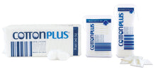 Carica l'immagine nel visualizzatore di Gallery, Cotton Plus MINIMED 60 pz. - LINEA MEDICA | QUADRATI PRETAGLIATI, 100% PURO COTONE PER USO MEDICO | Ipoallergenico, asso