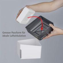 Carica l'immagine nel visualizzatore di Gallery, Wenko 50220100 Deumidificatore Cube 1000 G Deumidificatore capacità 1.6 L, Bianco