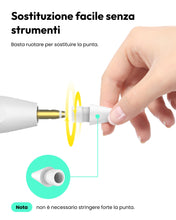 Carica l'immagine nel visualizzatore di Gallery, metapen Compatibile con Apple Pencil 2 Gen e 1 Gen e Logitech Stylus, Punte per iPad Durevoli, Punte per Penna Altamente