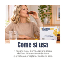 Carica l'immagine nel visualizzatore di Gallery, DAMOR Claremase Orale – Bromelina 1000 mg e Vitamina C, 20 Flaconcini