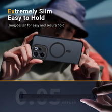 Carica l'immagine nel visualizzatore di Gallery, Tawarror Cover Magnetica per Oppo Reno 15 FS/15F 5G, Traslucida Opaca, Nero