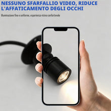 Carica l'immagine nel visualizzatore di Gallery, Set di 4 faretti LED – Luce bianca calda (3000K) per armadietti, quadri e illuminazione d'accento – 1W, mini faretto LED