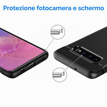 Carica l'immagine nel visualizzatore di Gallery, JETech Cover Slim per Samsung Galaxy S10 Plus, Nero