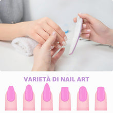 Carica l'immagine nel visualizzatore di Gallery, Lima per unghie, 20 Pezzi Lima unghie Professionale a Doppia Faccia Riutilizzabile 100/180 Grana per Uso Domestico e Sal