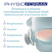 Carica l'immagine nel visualizzatore di Gallery, Chicco Physioforma Ciuccio in Silicone 16-36 Mesi, Gommotto Morbido e Delicato, Supporta la Respirazione Fisiologica off