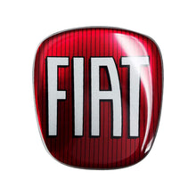 Carica l'immagine nel visualizzatore di Gallery, Fiat Adesivo Autovettura 3D Ricambio Logo per Bravo Posteriore, Rosso