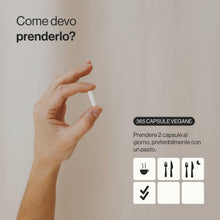 Carica l'immagine nel visualizzatore di Gallery, Vitamina C 1000 mg Tamponata + Zinco - Ascorbato di Calcio, 365 Capsule