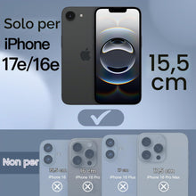 Carica l'immagine nel visualizzatore di Gallery, JETech Cover Magnetica Opaca per iPhone 17e/16e, Nero
